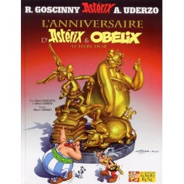 Astérix Tome 34 L'anniversaire d'Astérix et Obélix - Le livre d'or