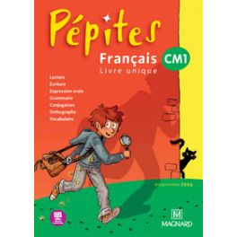 PEPITES FRANCAIS LIVRE UNIQUE CM1 ELEVE