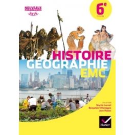 HISTOIRE-GEOGRAPHIE ENSEIGNEMENT MORAL ET CIVIQUE 6E ED. 2016 - MANUEL DE L'ELEVE