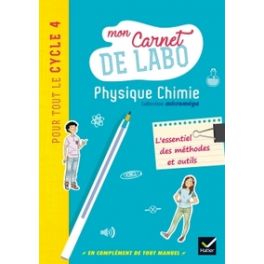 MICROMEGA - PHYSIQUE-CHIMIE CYCLE 4 ED. 2017 - MON CARNET DE LABO