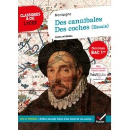 DES CANNIBALES, DES COCHES (ESSAIS) (BAC 2021) - SUIVI DU PARCOURS NOTRE MONDE VIENT D'EN DECOUVRI