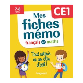 MES FICHES MEMO CE1 FRANCAIS ET MATHS