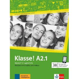 KLASSE! A2.1, LIBRO DEL ALUMNO + AUDIO + VIDEO