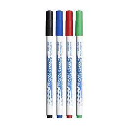 Rotulador de pizarra blanca Bic Velleda F azul