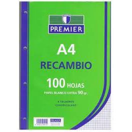 100 feuilles A4 - 90g perforadas