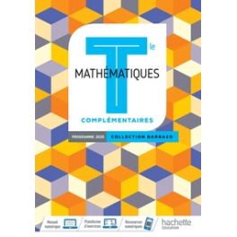 BARBAZO MATHEMATIQUES COMPLEMENTAIRES TERMINALES - LIVRE ELEVE - ED. 2020