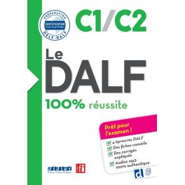 LE DALF 100% REUSSITE C1/C2 LIVRE+CD 17