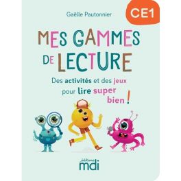 Mes gammes de lecture CE1 - Cahier