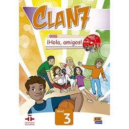 CLAN 7 HOLA AMIGOS 3 LIBRO DEL ALUMNO