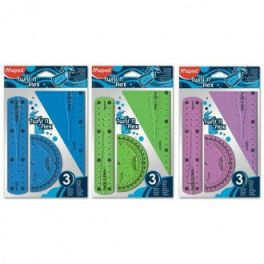 Set de géometrie Twist'n Flex 15cm 3 pièces