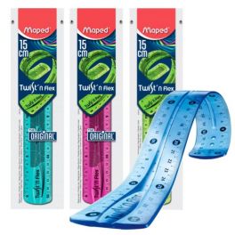 REGLA TWIST'N FLEX 15CM MAPED