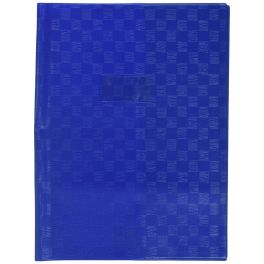protège-cahier 24x32cm bleu À RABATS