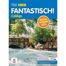 Fantastisch 1ere année Programme 2025 - Livre élève