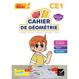 Cap Maths CE1 - Ed. 2025 - Cahier de géométrie-mesure