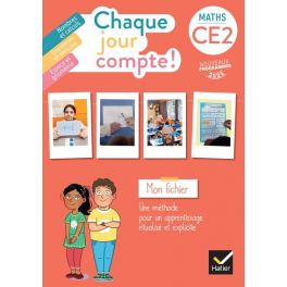 Chaque jour compte - Maths CE2 - Ed. 2025 - Fichier élève