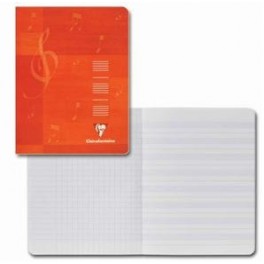 Cahier de musique et chant standard