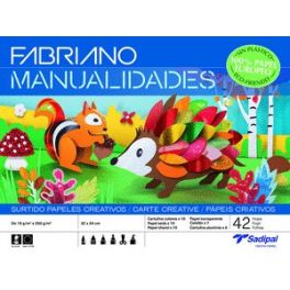 BLOC PAPELES VARIOS PARA MANUALIDADES 42h