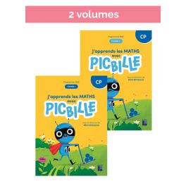 J'apprends les maths - avec Picbille CP fichier de l'élève en 2 volumes- Ed 2025