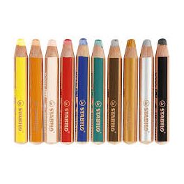Crayon Ardoise Woody couleur aléatoire