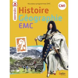 Odyssée - Manuel d'Histoire Géographie EMC CM1 nouvelle édition 2024